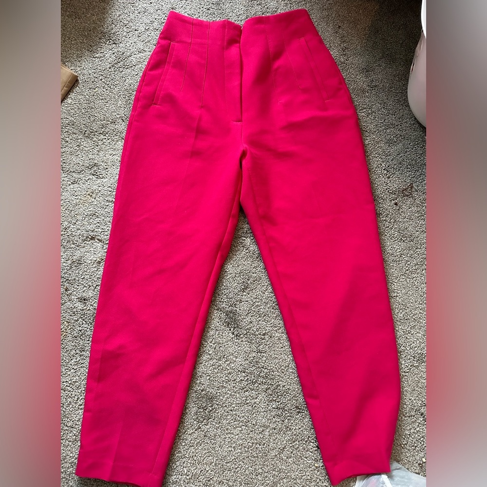Zara High wasted Pants